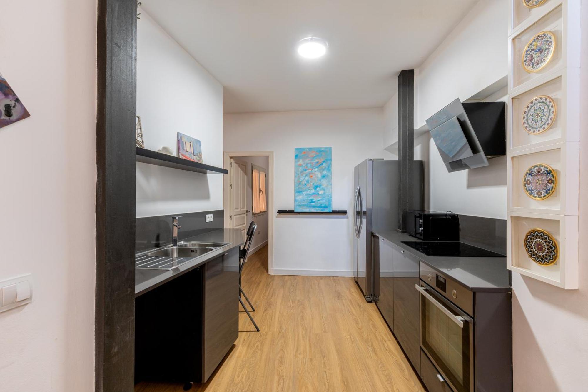 House Sevillana Parking Bagian luar foto