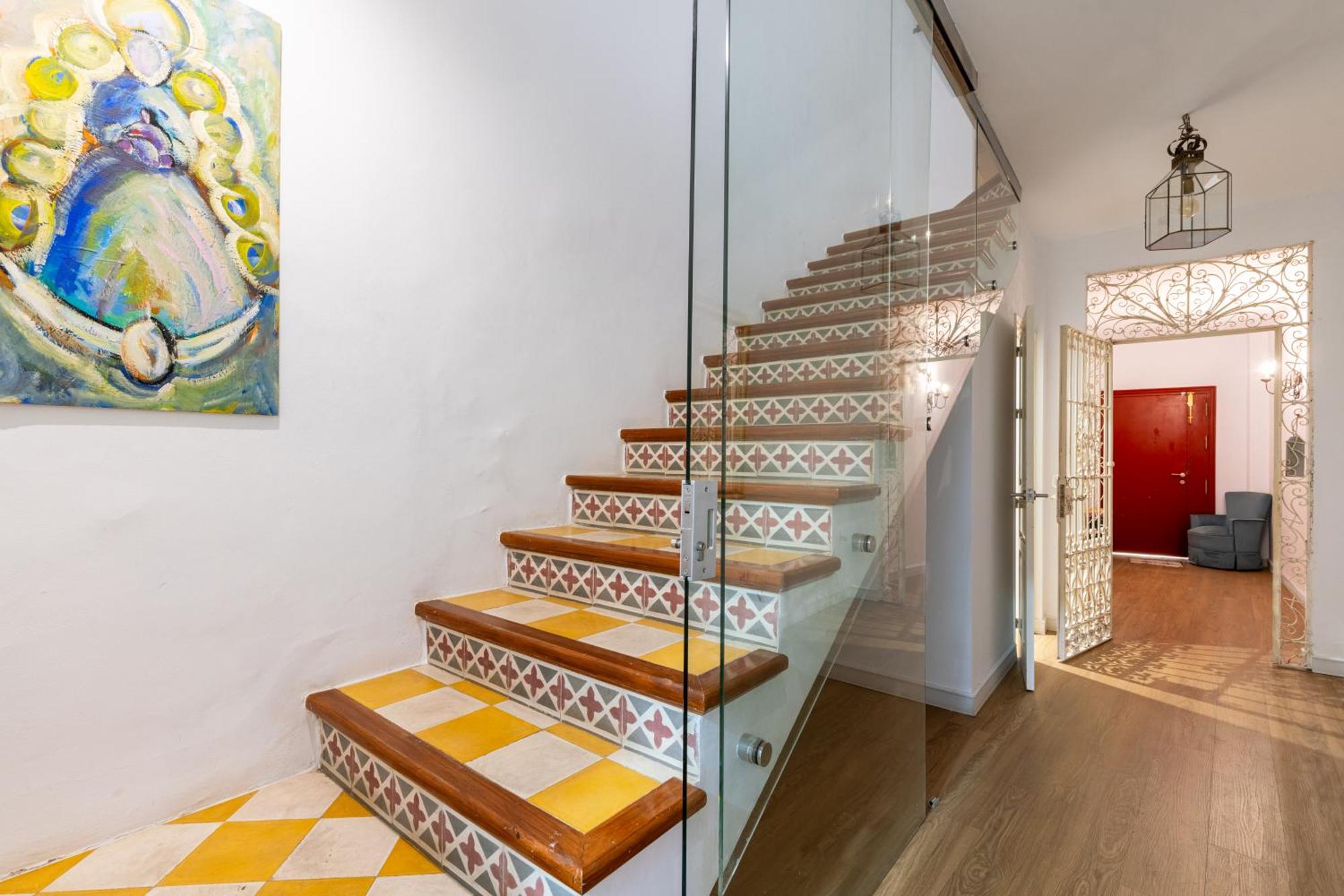 House Sevillana Parking Bagian luar foto