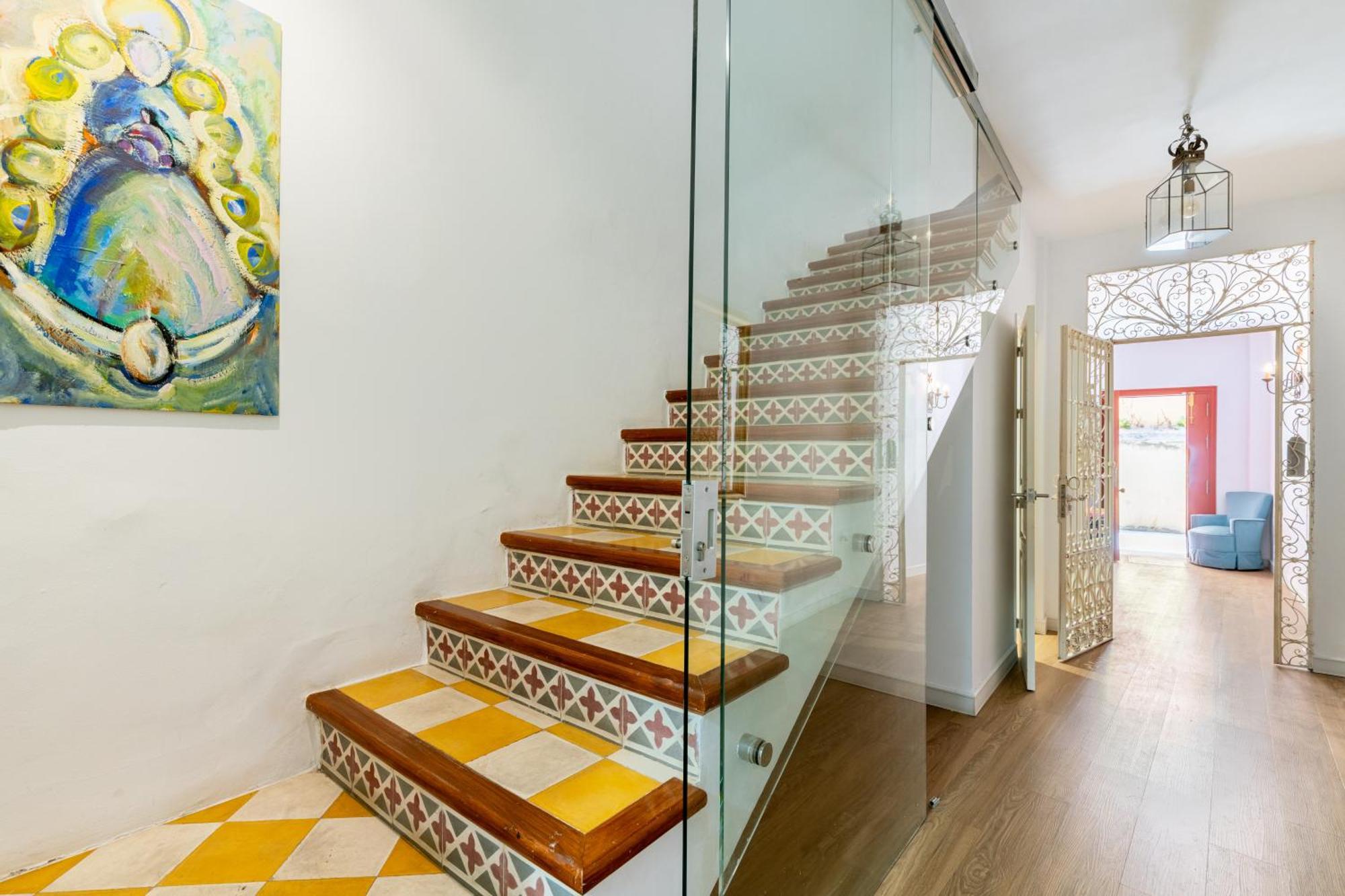 House Sevillana Parking Bagian luar foto