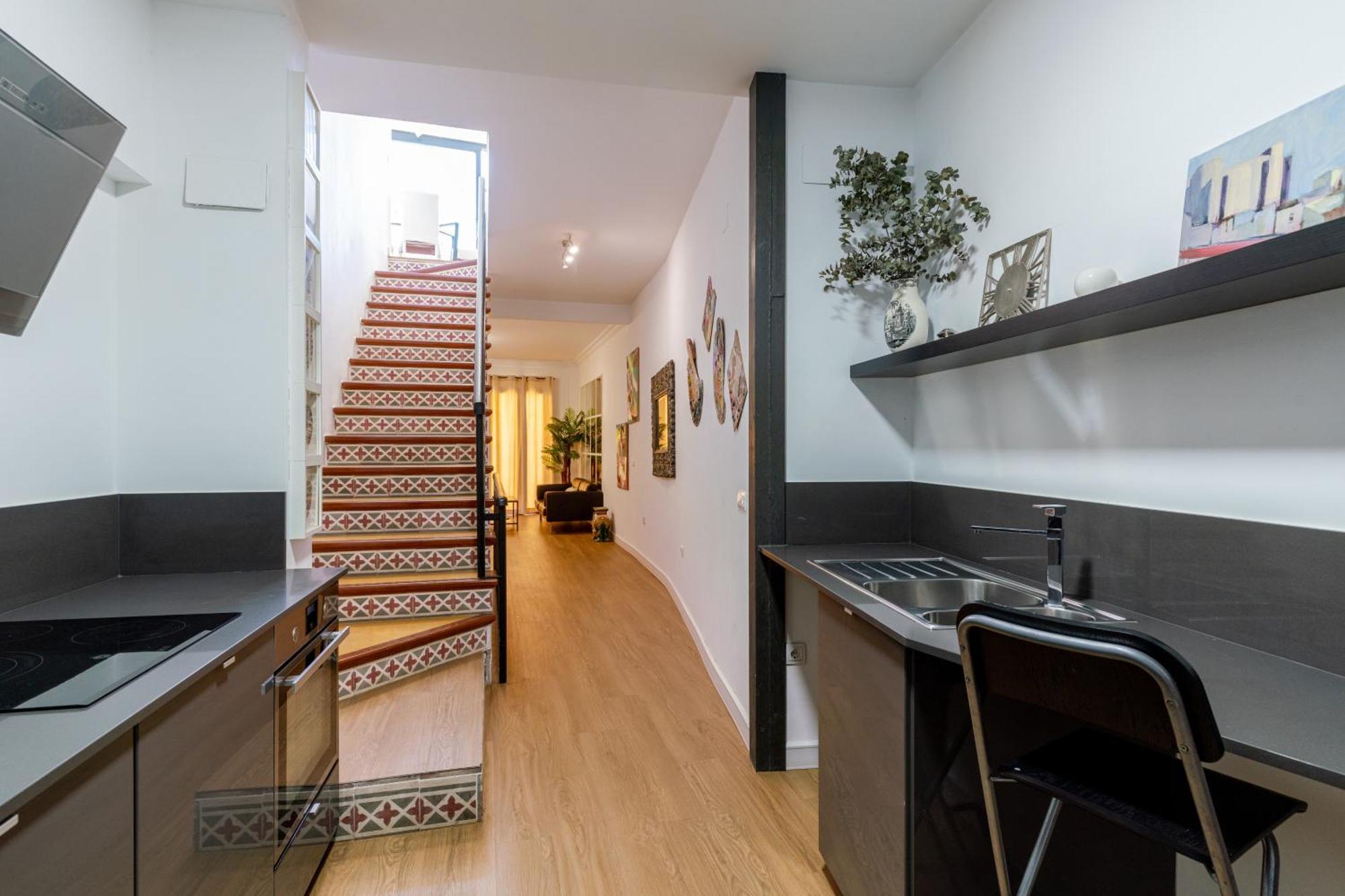 House Sevillana Parking Bagian luar foto