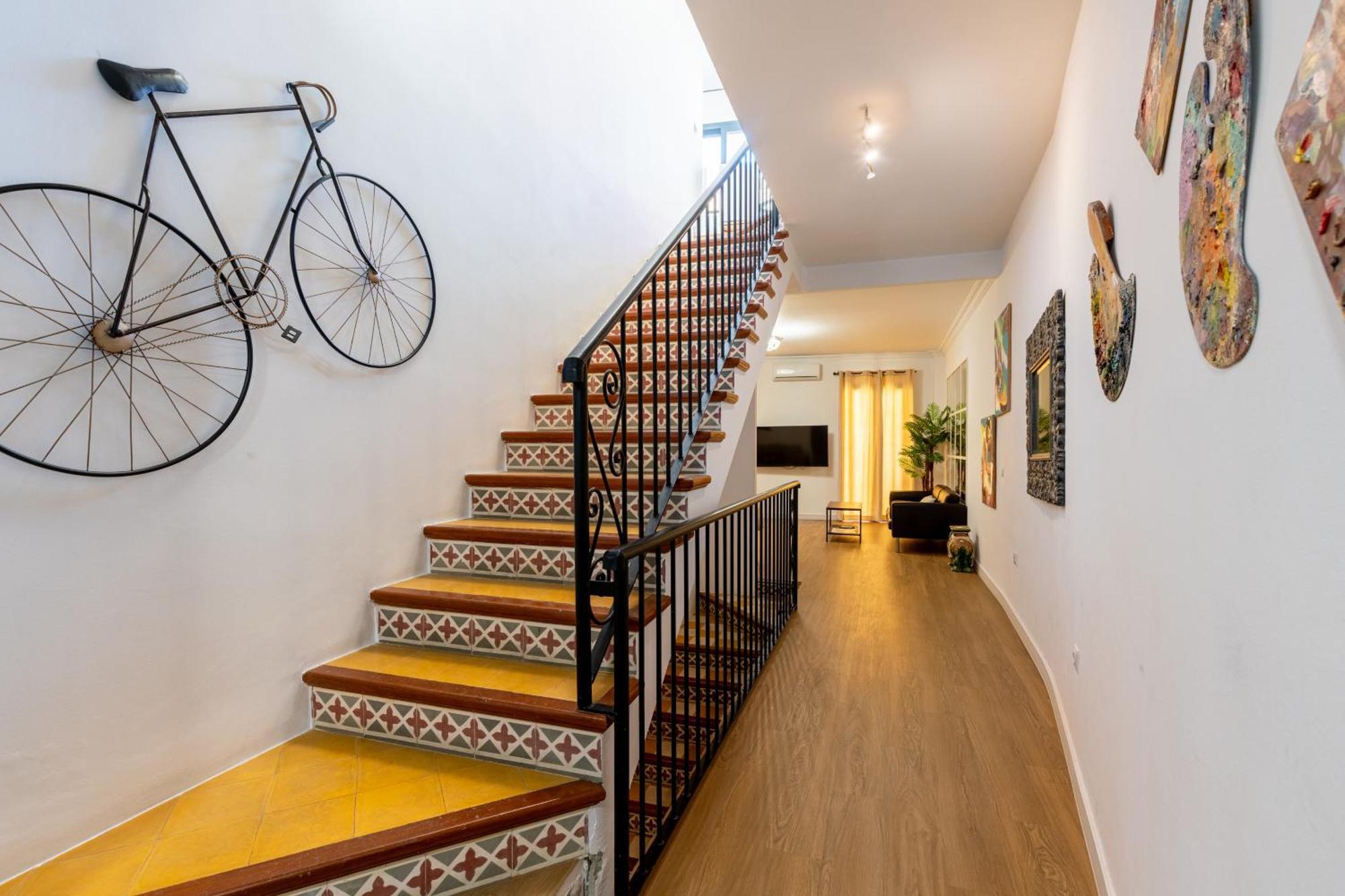 House Sevillana Parking Bagian luar foto