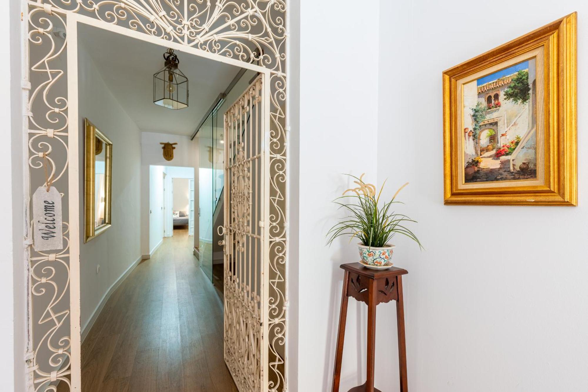 House Sevillana Parking Bagian luar foto