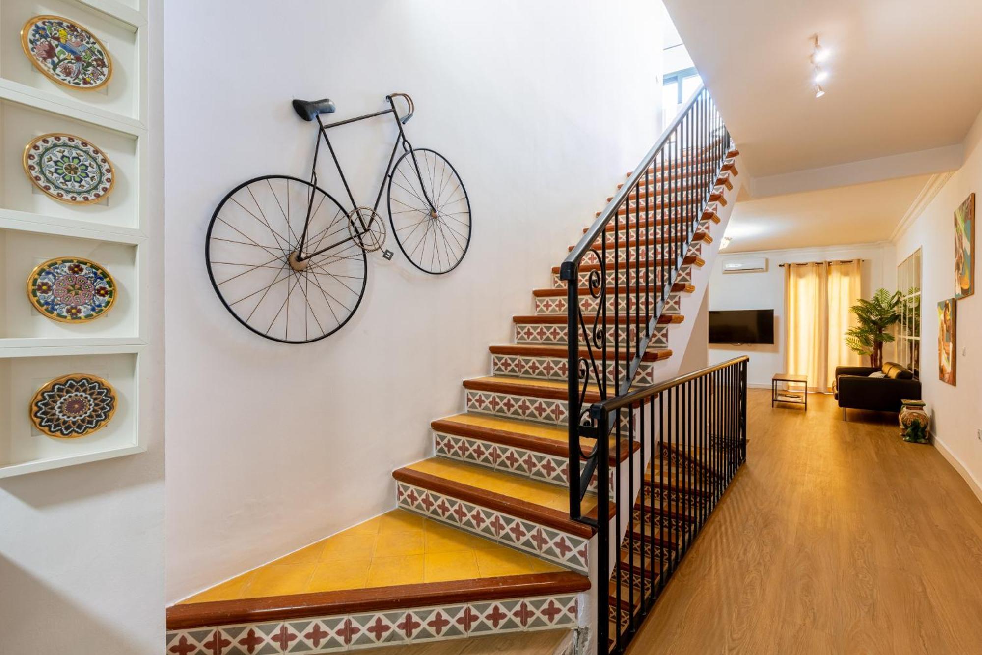 House Sevillana Parking Bagian luar foto