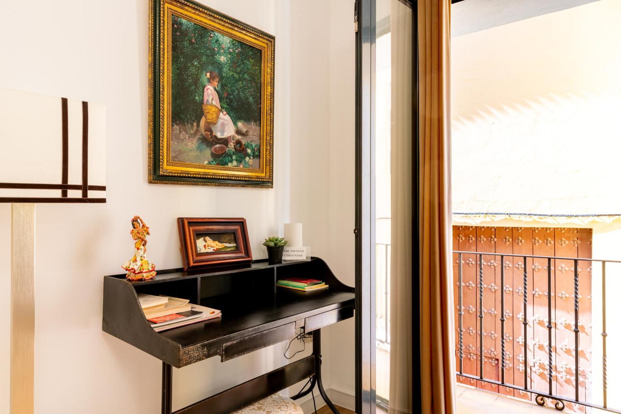 House Sevillana Parking Bagian luar foto