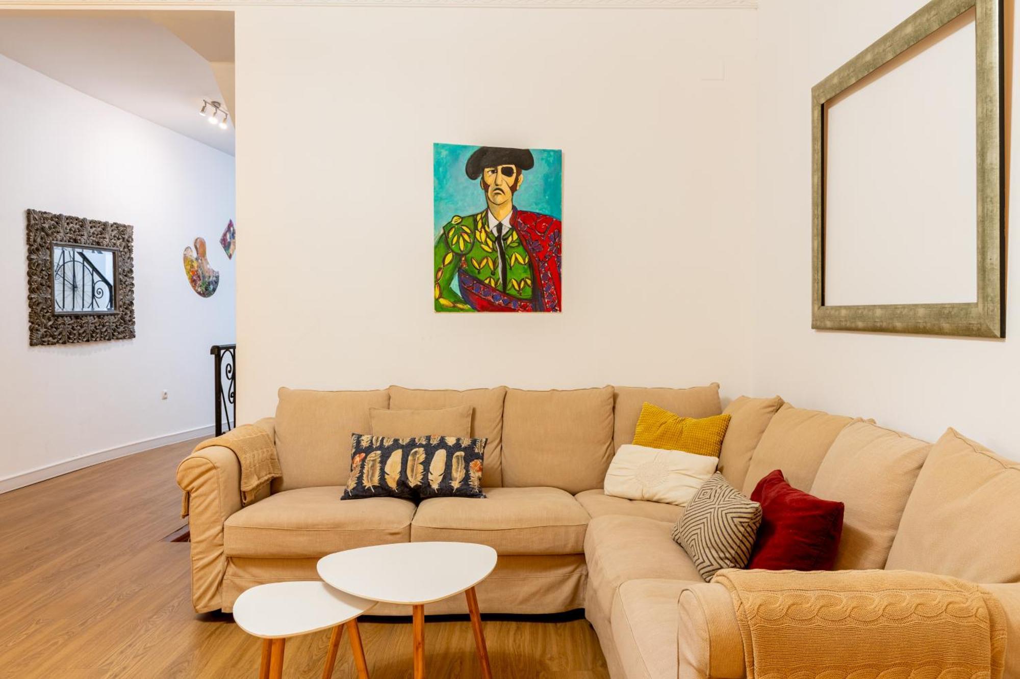 House Sevillana Parking Bagian luar foto