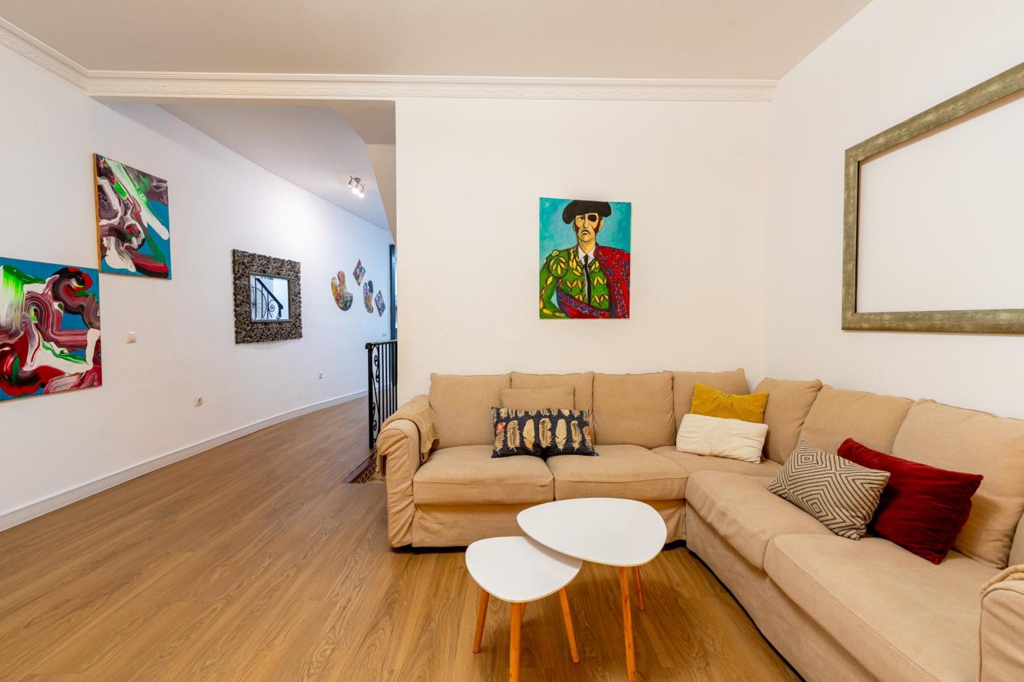 House Sevillana Parking Bagian luar foto
