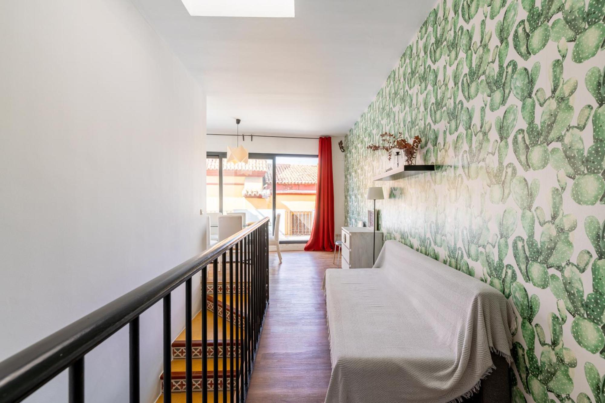 House Sevillana Parking Bagian luar foto