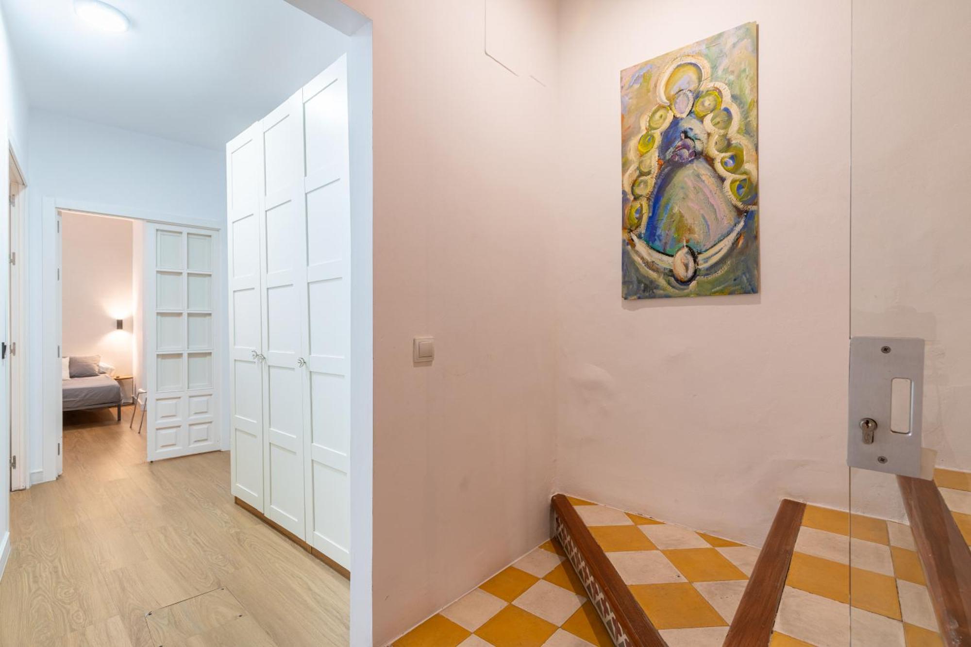 House Sevillana Parking Bagian luar foto