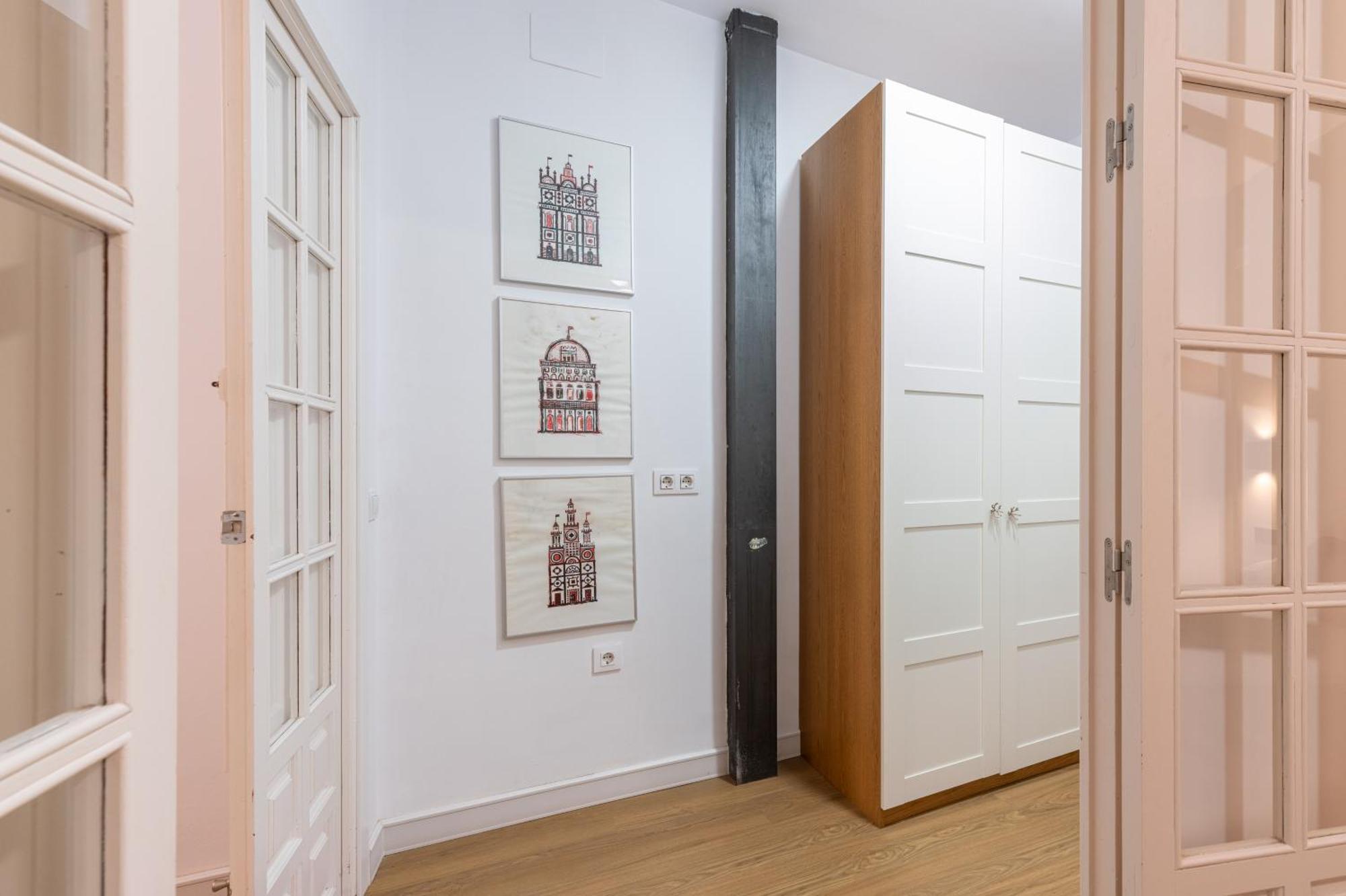 House Sevillana Parking Bagian luar foto