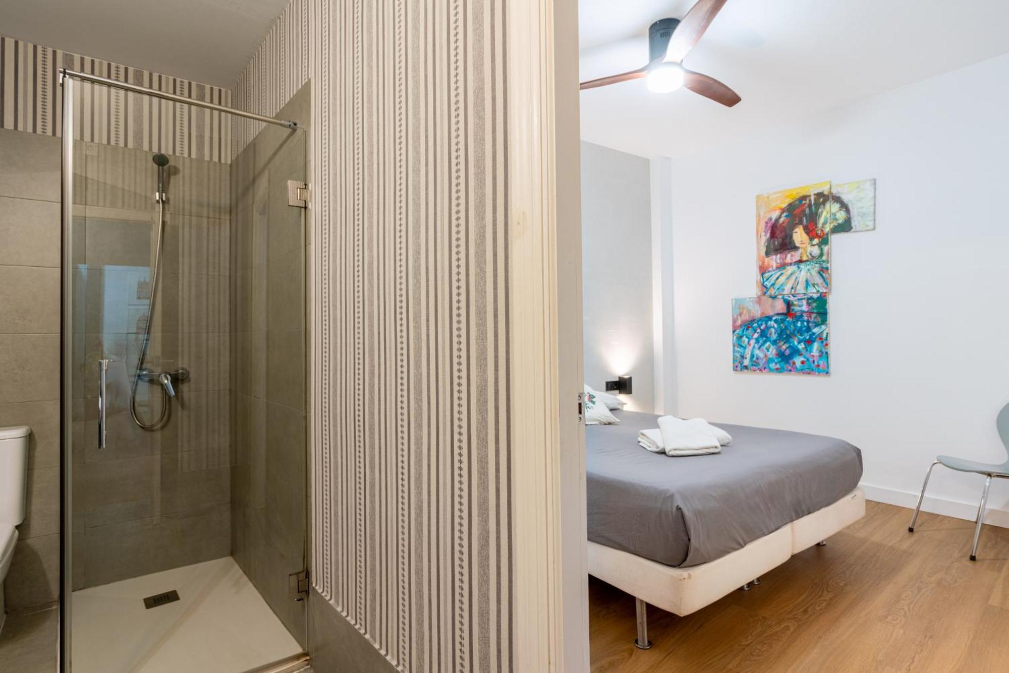 House Sevillana Parking Bagian luar foto